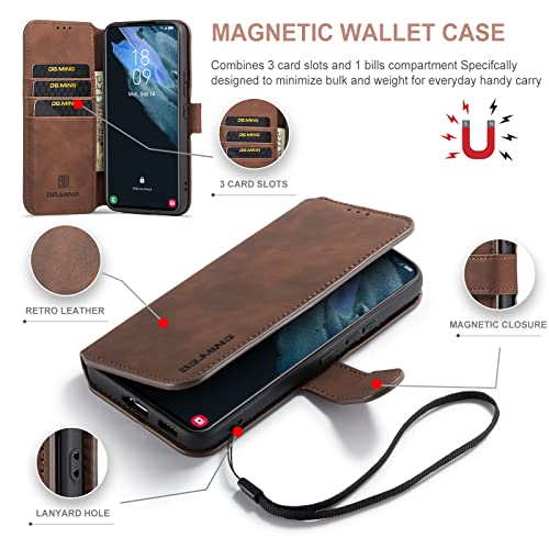 Coque Samsung A72 5G étui cuir rétro mat de qualité supérieure
