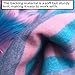 Bianna Tricolor Pink Purple Blue Faux Fur Fabric, American Seller, Luxury Shag Shaggy Material for Crafting, Sewing, Costumes, Fursuits, Home Decor (12x12 inches)