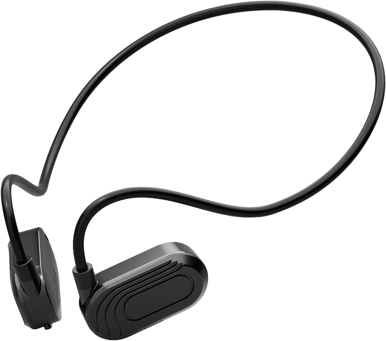 Open Ear Bluetooth Headphones Air Conduction Neckband – ENC Clear Calls, All-Day Battery, Glasses-Friendly, Sweat-Resistant, Bluetooth 5.2 for Work & Sports