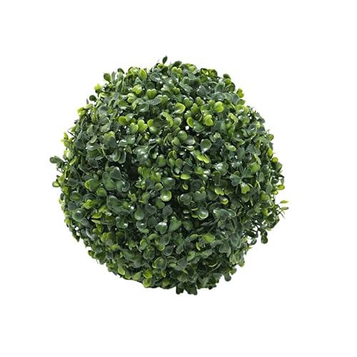 Buchinho Artificial 28cm Verde Bola De Grama Topiaria Decoração Para Vasos Arranjos Jardim (1)