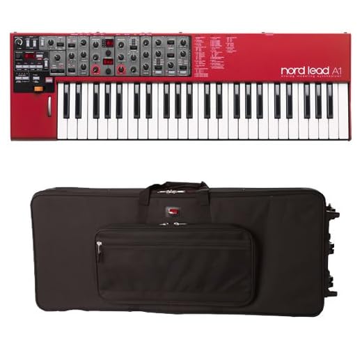 Nord Lead A1 Analog Synthesizer PERFORMER PAK w/ Padded Keyboard Bag