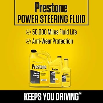 Prestone AS261Y Power Steering Fluid 32 oz., Pack of 12