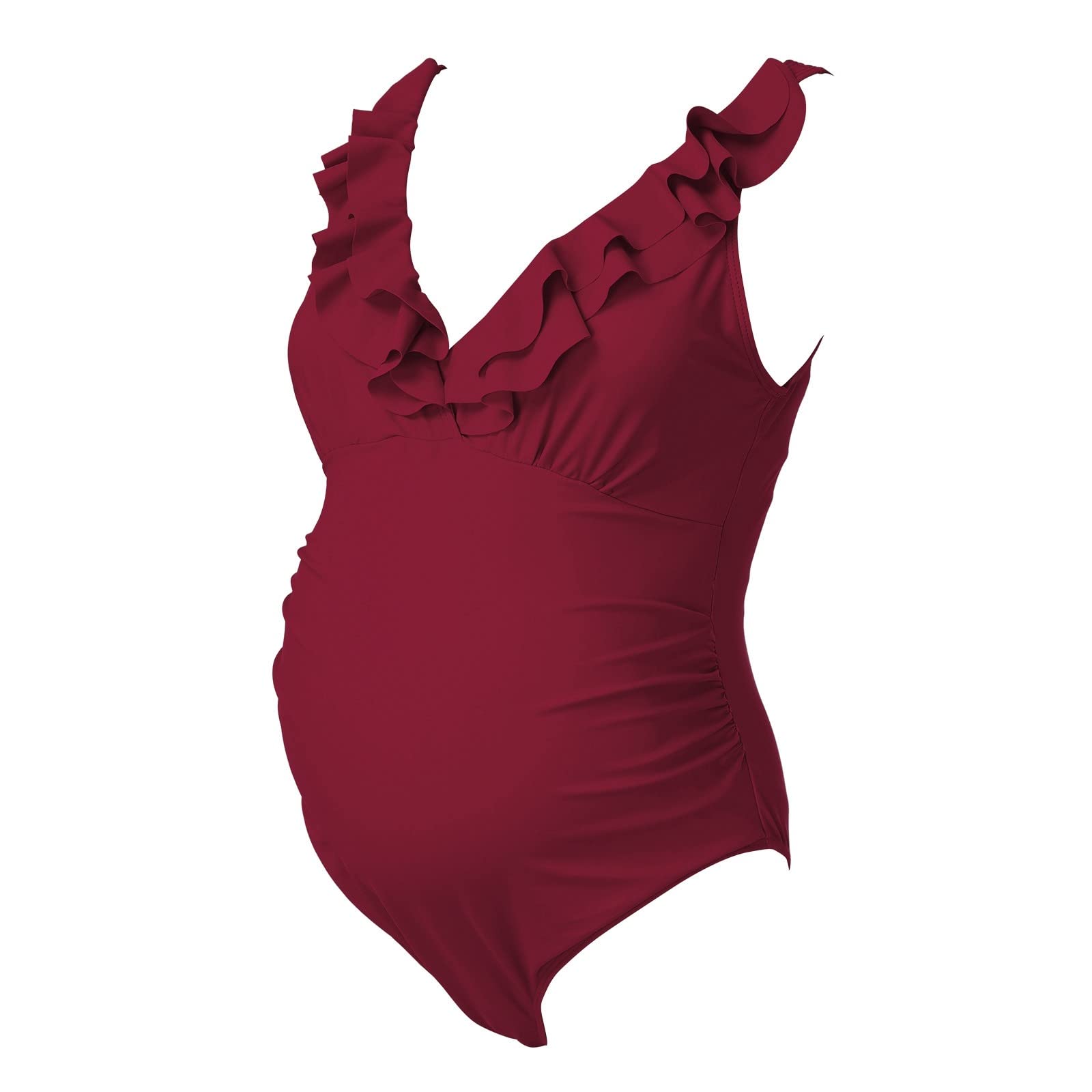Traje de baño de maternidad Bikini de una pieza para el embarazo atractivo traje de baño de maternidad traje de baño de maternidad