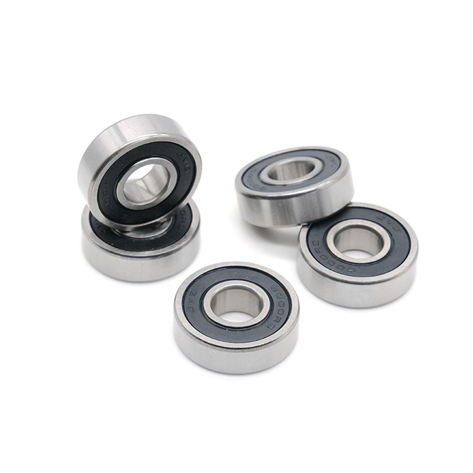Roulements, Roulement 6800 2RS 10 * 19 * 5mm (10 pièces) ABEC-7 Section mince métrique 61800RS 6800 RS roulements à billes 6800RS