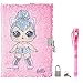 L.O.L. Surprise! Libretas Bonitas de Lentejuelas Reversibles, Diario Secreto con Candado y Boligrafo Espia, Cuaderno Pequeño con Las Muñecas LOL, Regalos para Niñas y Adolescentes