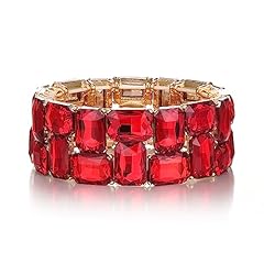 B-Ruby Color Gold-Tone