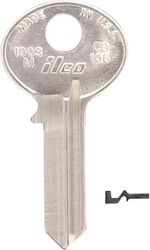 KABA ILCO CO106-1003M Key Blank For Corbin Mailbox