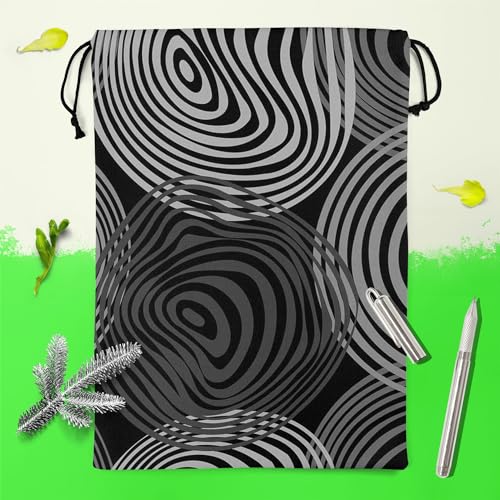 Image of ArtzFolio Fashion Circles | Reusable Sack Bag | Bag for Gym, Storage, Vegetable & Travel
