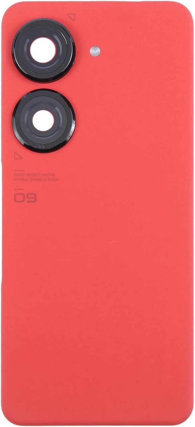 Cellphone Back Cover for ASUS Zenfone 9 AI2202 Battery Back Cover with Camera Lens Cover Phone Replacement Parts