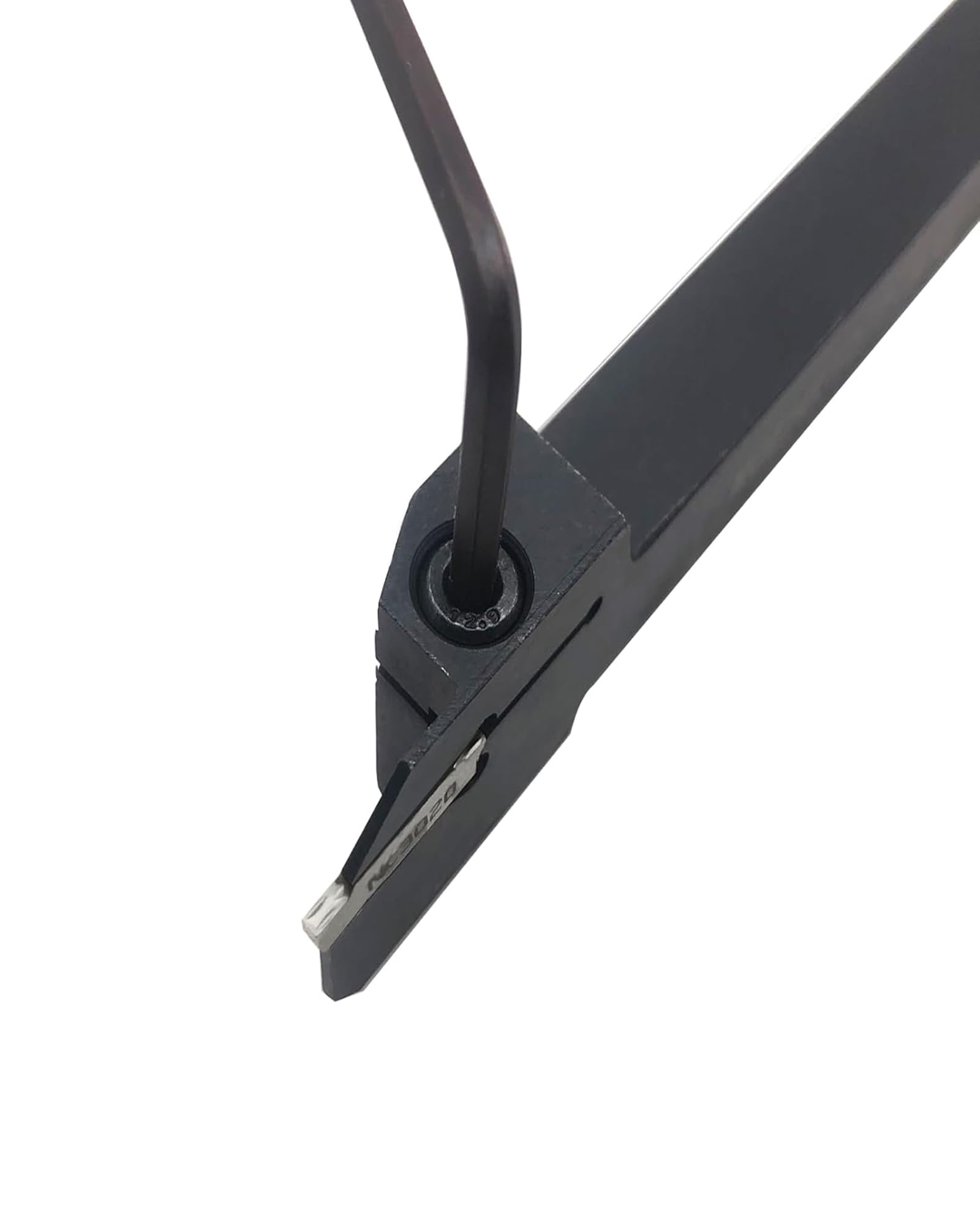 ASZLBYM Lathe Grooving Tool Holder Grooving Cut-Off Tool Holder MGEHR1616-2 With 11pcs MGMN200-G Indexable Carbide Grooving Inserts