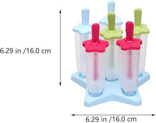 Miniatura 5 de Cabilock Molde de helado para helados, suministros de bricolaje, molde para palitos de hielo, molde para hacer paletas de hielo, molde casero para