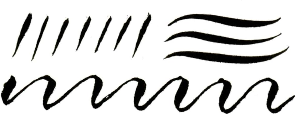 Kuretake MANNEN MOUHITSU SHAKYO-YO Brush Pen (No.85), refillable, for lettering, calligraphy, illustration, AP-Certified (1 Pen and 2 refill ink set)
