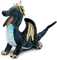 Vista 3 de Douglas Aragon Dragón Azul Peluche Figura