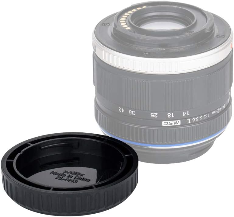 4x DIY Writable Rear Lens Cap Protector for Olympus Panasonic M4/3 Mount Lens Mirrorless Camera Accssory for Olympus OM-D E-M1 Mark II E-M10 E-M10 E-PL7 E-PL8 - Image 3