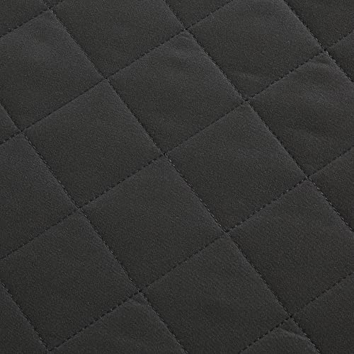 Hombys Cover For Papasan Cushion, Quilted Zippered Slipcover Only, Removable And Machine Washable Chair Cushion Covers- 50 Inch (Fit 44-48Inch, Dark Grey) #TOP3