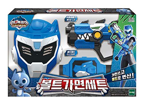 MiniForce Super Dinosaur Power Volt Mask Set, Lightening, Sound Blue