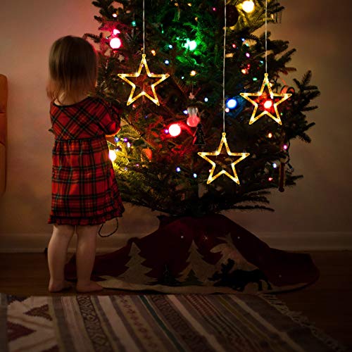 3-Pack-Christmas-Indoor-Window-Light-Decoration-Backdrop-String-Lights-for-Outdoor-Indoor-Home-Bedroom-Wedding-Party-Holiday-Wall-Warm-White-Fresh-Style