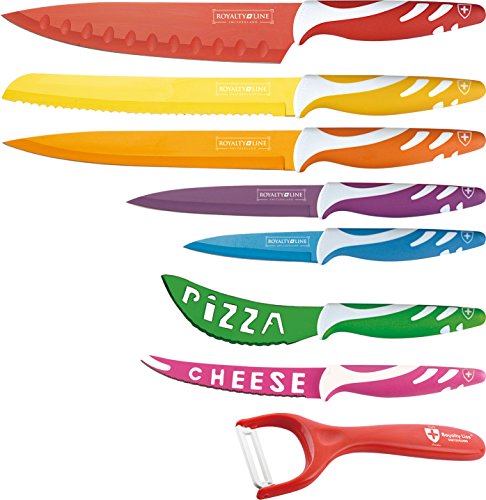 Preisvergleich Produktbild 7-teiliges Messerset mit antibakterieller Beschichtung