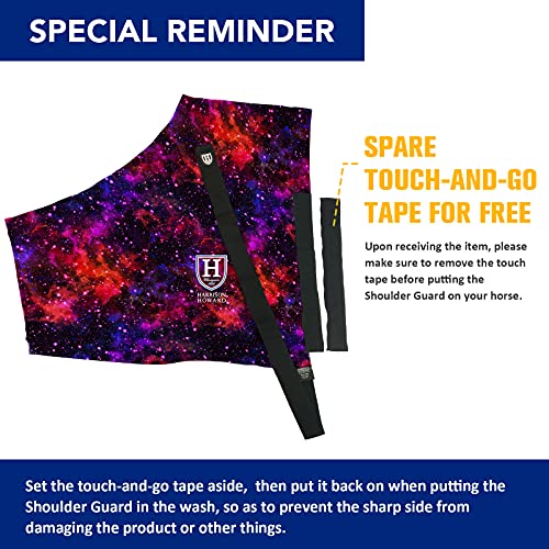 Harrison Howard Babador de ombro elástico para cavalos para cosmos vastos