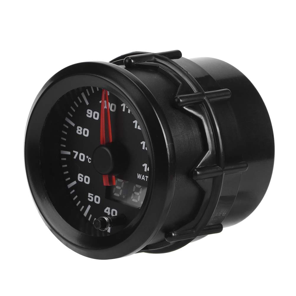 Medidor digital de temperatura del agua, motor paso a paso, material ABS, 2 pulgadas/52 mm, diseño universal, alta precisión, fácil de usar, cómodo de usar, bueno
