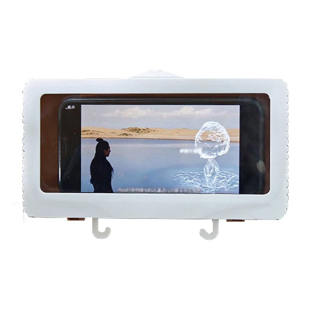 Uchwyt na tablet lub telefon wodoodporne etui montowane na ścianie wszystkie zakryte półki na telefony komórkowe samoprzylepne akcesoria prysznicowe