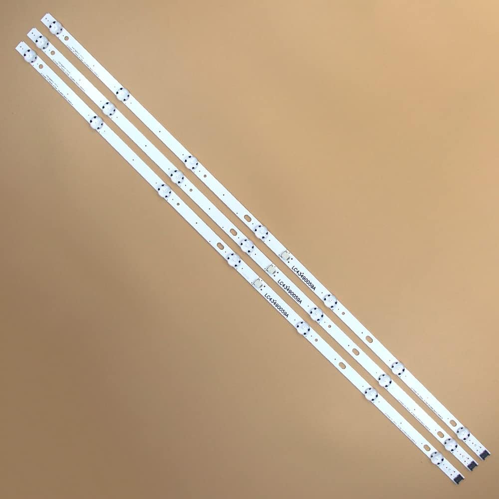 LED Backlight Strip TV Replacement Part for SSC_43UK63 LC43490084A LC43490085A LC43490087A LC43490072A LC43490077A 43UK6090PUA 43UK6300PUE 43UM6950DUB 43UN7000PUB 43UN6950ZUA 43LJ5500