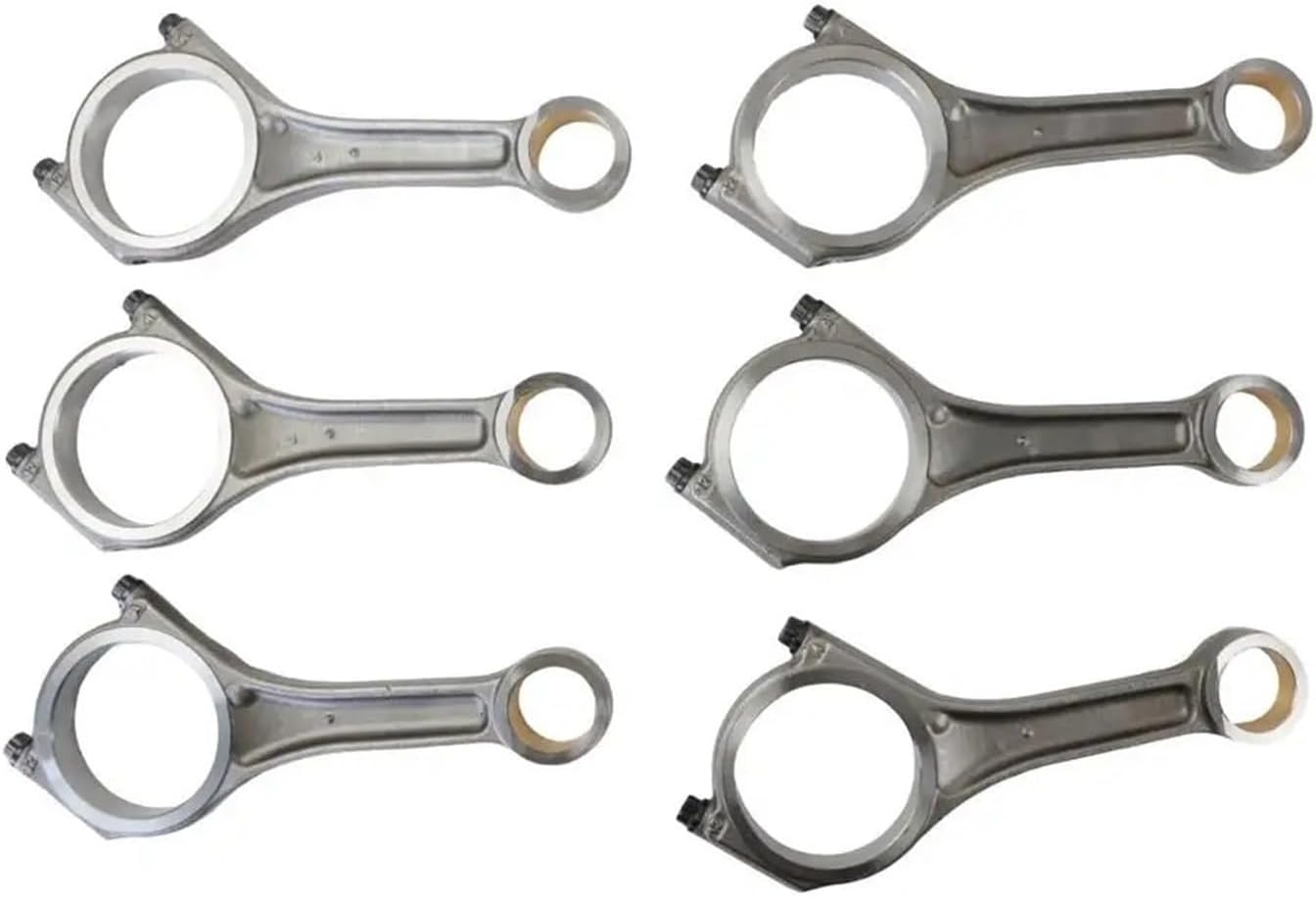 6 Pieces Engine Connecting Rods DA6626 LR051508 Compatible 306DT Accessories Replacement