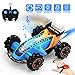 Produktbild allcaca RC Auto 4WD Ferngesteuertes Auto 2.4GHz mit Drift Schwanzspray 360 Grad Drehung Auto Spielzeug Geschenk für Kinder, Blau