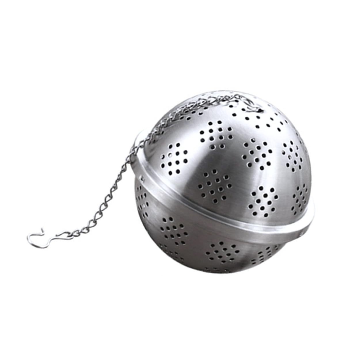 PRETYZOOM Stainless Steel Tea Infuser Reusable Mesh Spice Filter for Loose Tea and Seasonings Clip for Easy Removal for Brewing and Flavoring