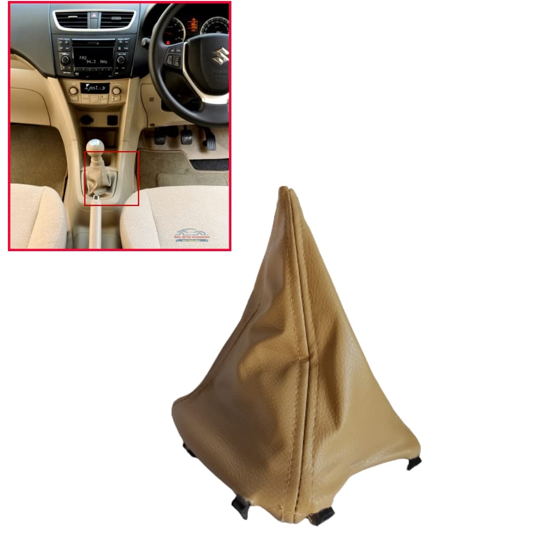 New JD Car Accessories Pu Leatherette Gear Shift Lever Cover Boot for