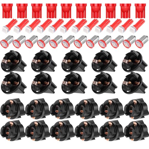 LBRST 10 x T10 6-3020-SMD Red 168 Instrument Lights 10 x T10 168 184 192 193 259 Twist Lock Socket 12 x T5 1-5050-SMD Red 74 73 2721 Instrument Lights 12 x T5 74 73 2721 Twist Lock Socket