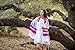 Personalized Pink Mix Silk Stripes Girls Tallit Prayer Shawl, Bat Mitzvah Tallit Tzitzit from Israel