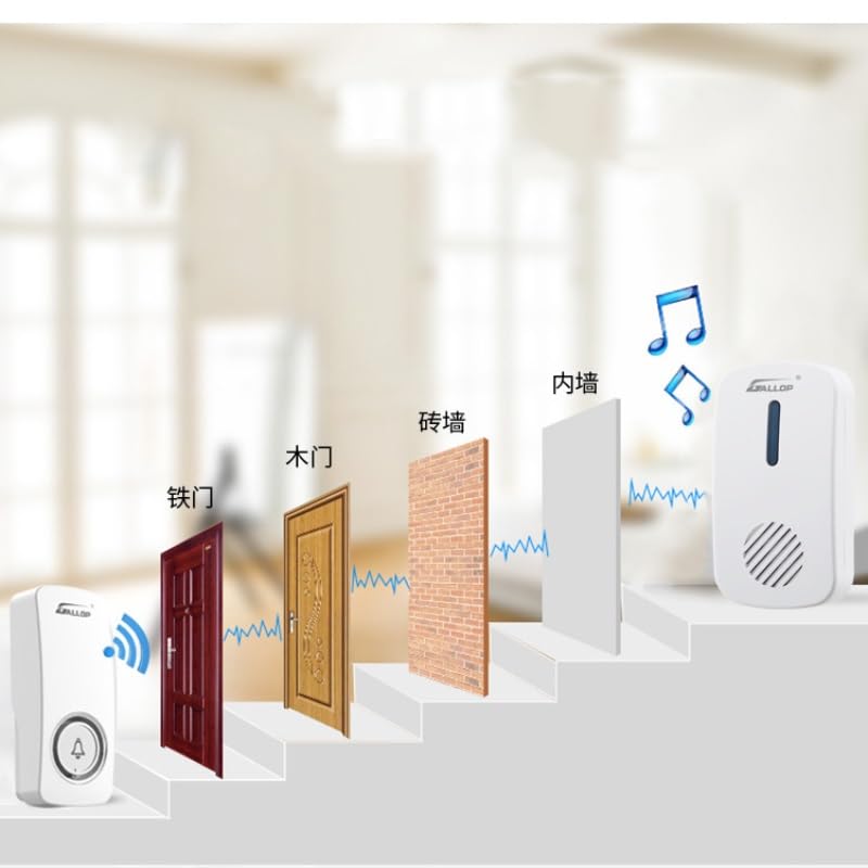 Sonnette intelligente électronique et téléavertisseur senior - 5