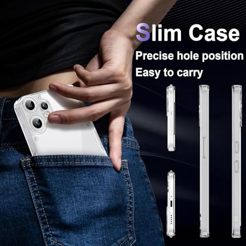 Image of REALCASE Nothing Phone CMF 2 Pro Back Cover Case | Scratch Resistant Protective Crystal Clear Transparent | Bumper Back Cover Case for Nothing Phone CMF 2 Pro