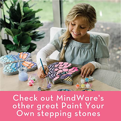 MindWare 13818688 Paint Your Own Stepping Stone Heart, Multicolour