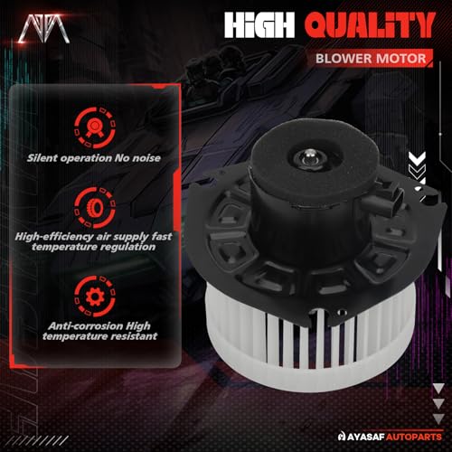Image of 700109 HVAC Blower Motor Assembly w /Fan Cage fit for Buick 04-07 Rainier, for Chevy Colorado /SSR /Trailblazer, for GMC Canyon /Envoy, for Isuzu Ascender i-280 /290 /350 /370, for Olds for Saab