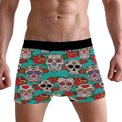 Pizza Shark Mens Boxer Briefs Underwear Breathable Stretch Boxer Trunk with Pouch3