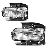 AUTOSAVER88 Fog Lights Compatible with 99-03 1999 2000 2001 2002 2003 Ford F150 / 1999 F250 / 99 00