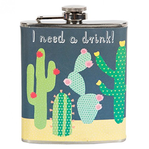 Sass & Belle - Fiaschetta colorata con motivo