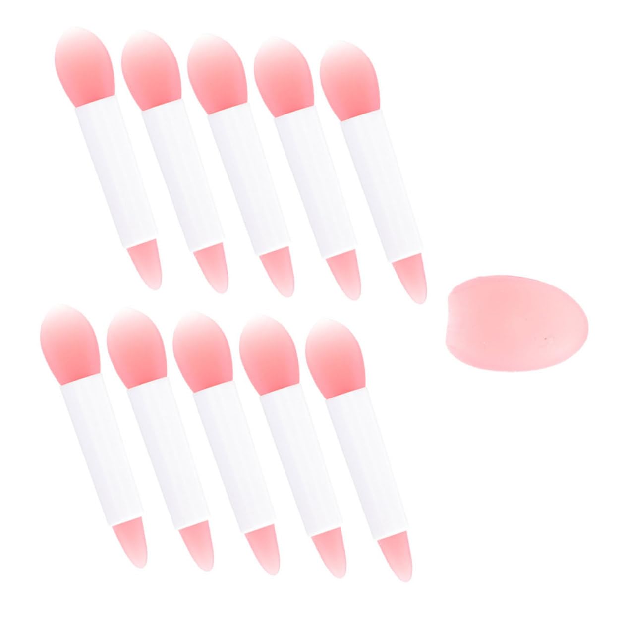 MUSISALY 1Set Silicone Lip Applicator Tools Comfortable Handle for Even Lip Color Makeup Brush for Lip Care and Lip for Women
