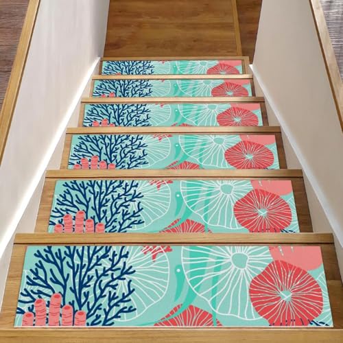 Tapis d'escalier antidérapants de sécurité en textile premium pour marche bois - 2