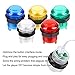 EG STARTS 1 jugador USB LED Encoder para PC Juegos Blue Stickers...