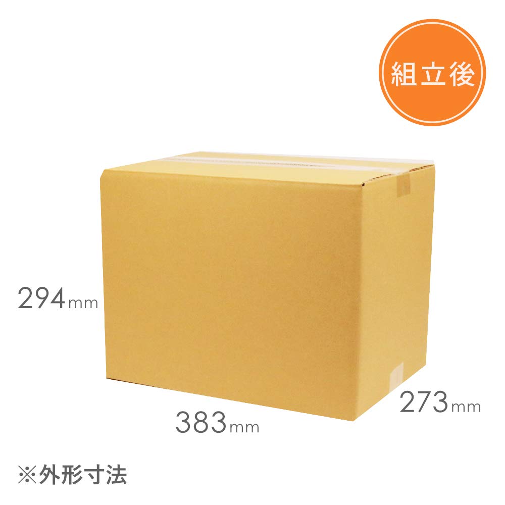 Amazon | ダンボールワン ダンボール （段ボール箱） 広告入り 100