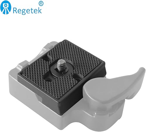 Miniatura 5 de Paquete de 2 placas de liberación rápida con tornillo de 14 "-20 para trípode de cámara Bogen 3157N Manfrotto 200PL-14 RC2 (BHQ2