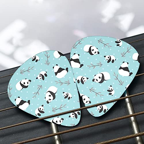 Médiators de guitare 12-Pack Cartoon Panda Bear médiators pour guitare électrique guitare acoustique diverses guitares - Les Beatles, Paul McCartney, John Lennon, RIngo Starr, George Harrison Médiators de guitare 12-Pack Cartoon Panda Bear médiators pour guitare électrique guitare acoustique diverses guitares – Image 7