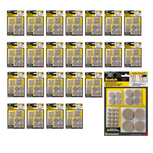 Scotch Felt Pads for Furniture Protection