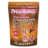 Drizzilicious Strawberry Chocolaty Bites, Mini Rice Cakes, 113g, Vegan, Gluten-Free