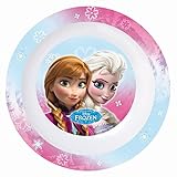 Höhe: ca. 3 cm p:os 24539 Disney Frozen Teller, Melamin, Tief, Durchmesser 19,5 cm