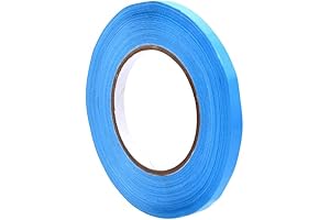 WOD BSTC24PVC 3/8in x 180yd Sealing Poly Bag Tape for Packaging, Wrapping, and Storage