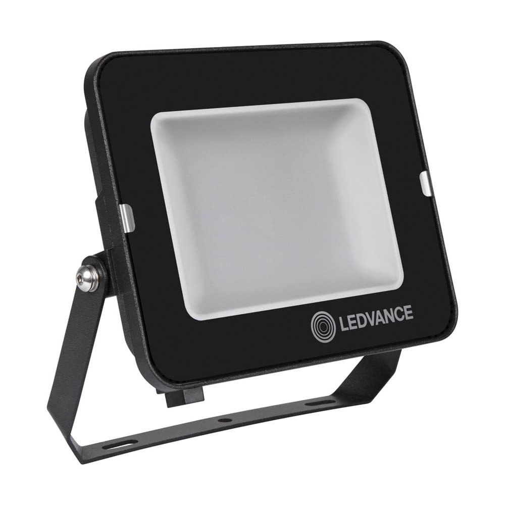 Compact Symmetrical Floodlight 50W 4500lm 3000K 100 Degrees IP65 in Black